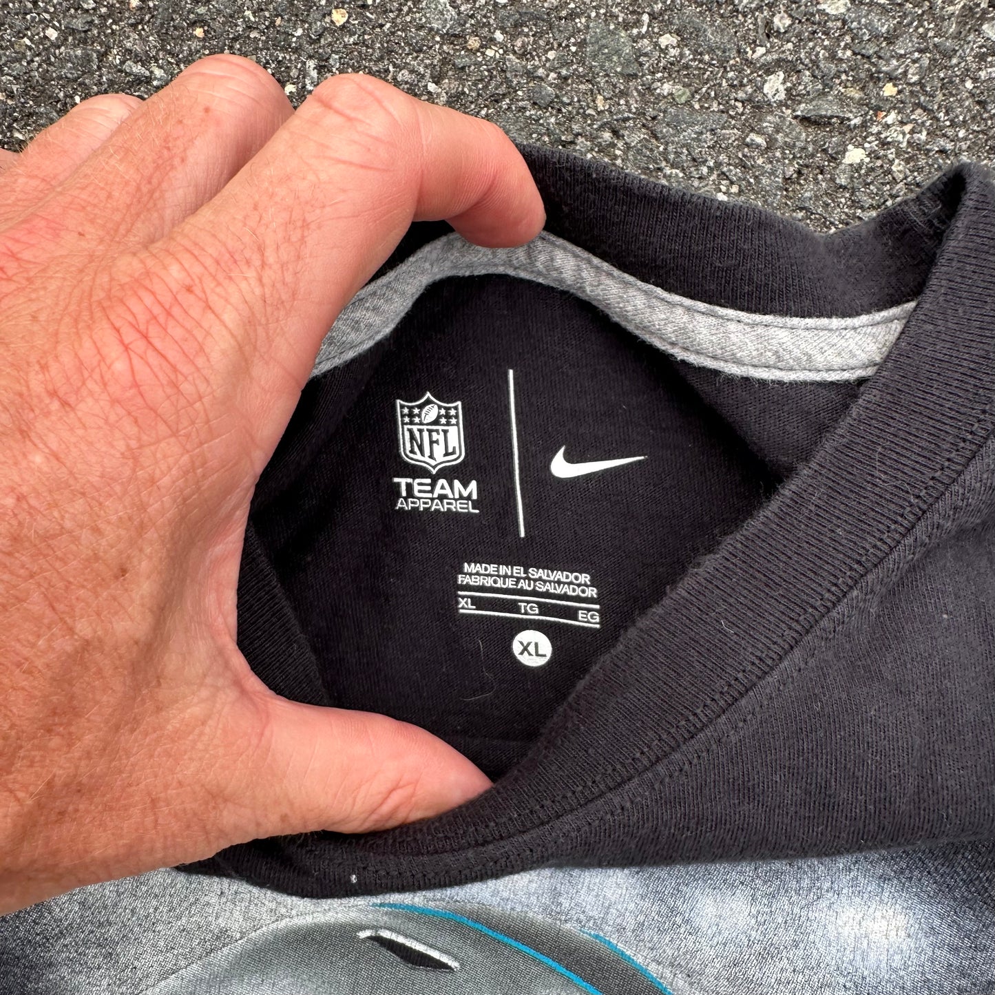 Vintage Nike Helmet Tee (XL)