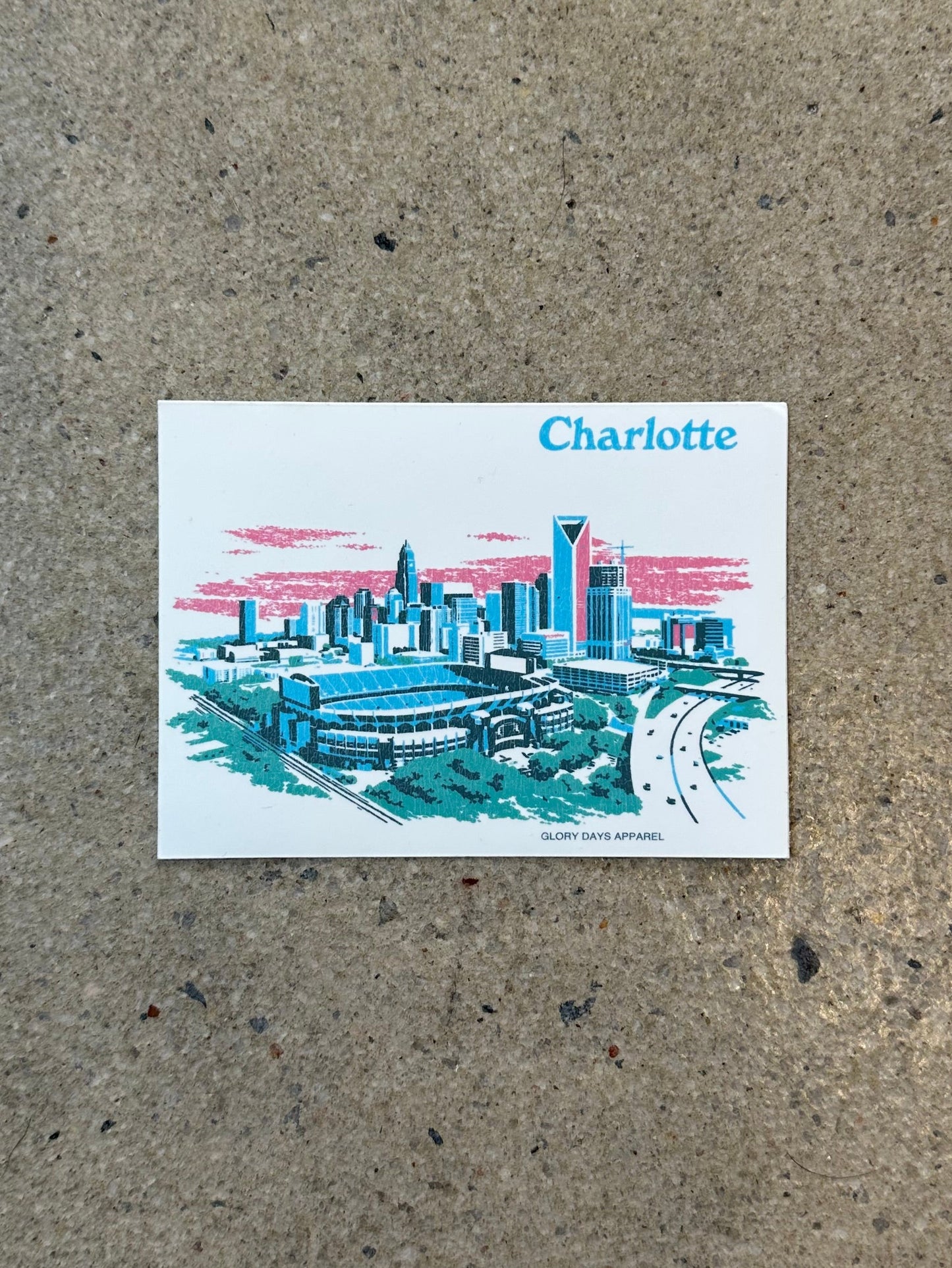 Glory Days Apparel - Sunset Skyline Sticker