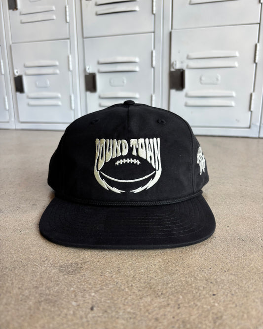 Glory Days Apparel - Grateful Pound Town Black Rope Hat
