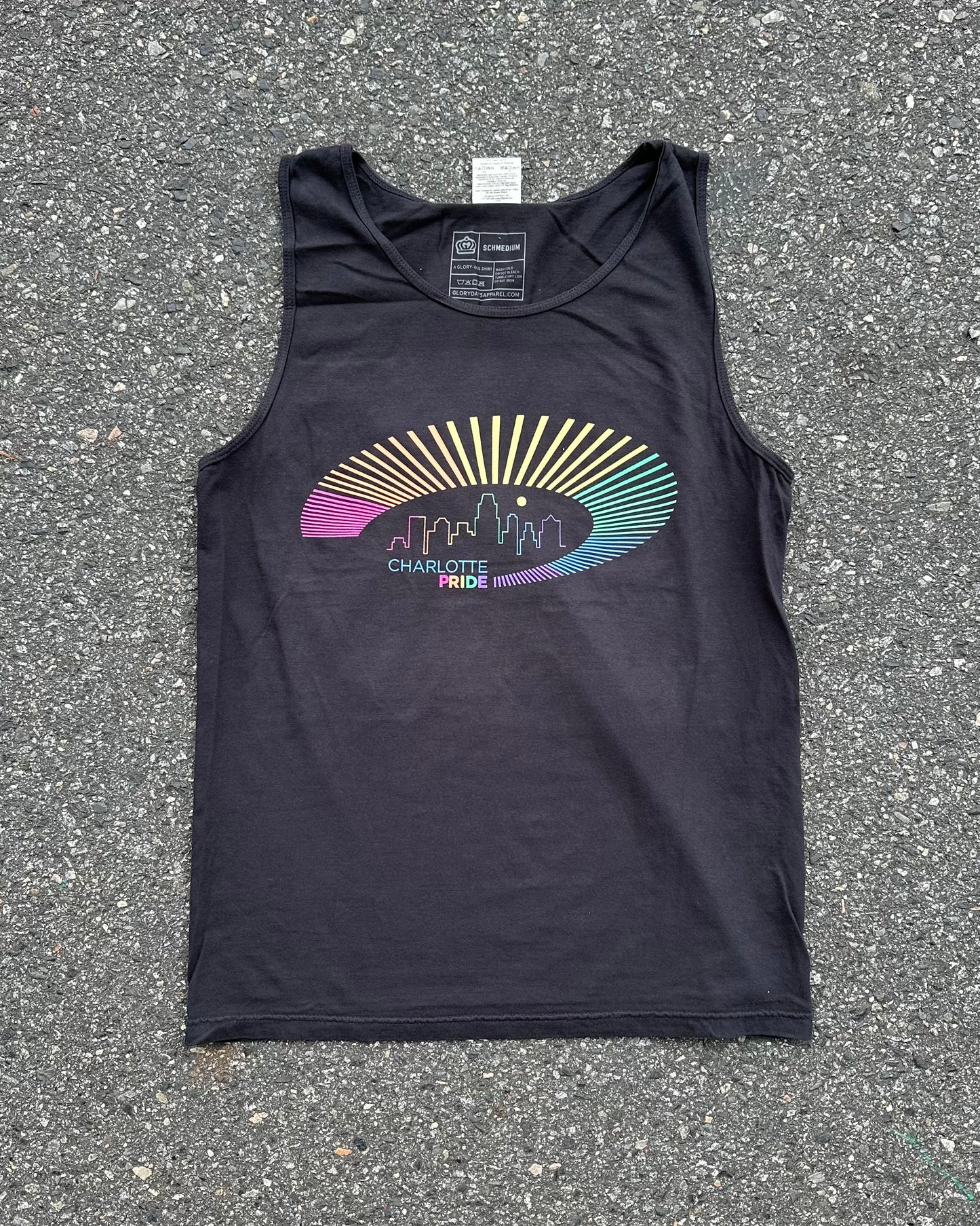 Glory Days Apparel - Unisex Tank Official 2025 CLT Pride