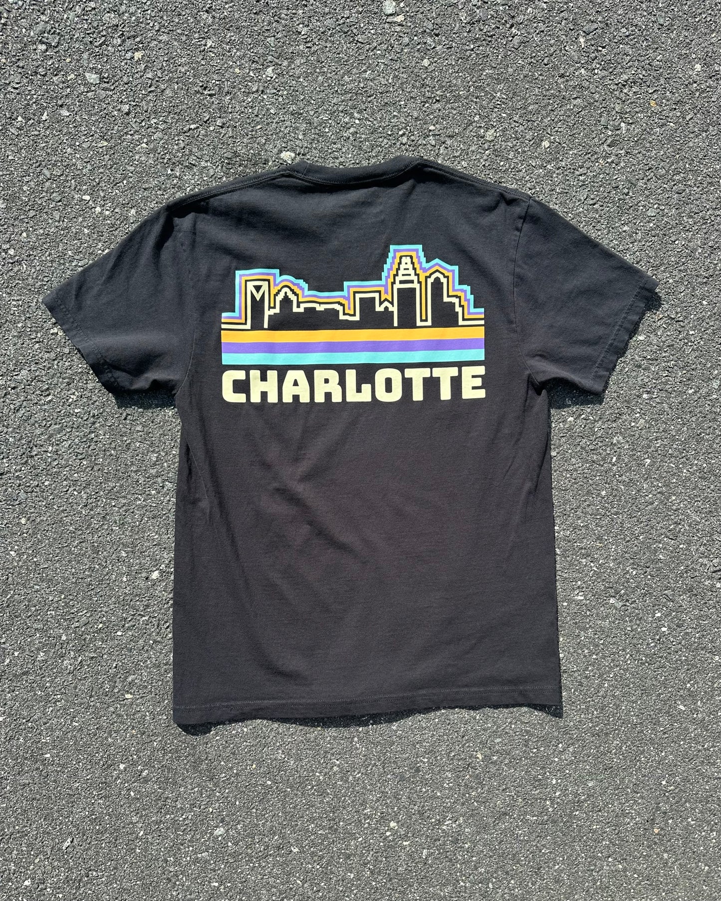 Glory Days Apparel - GD's Charlotte Black T-Shirt