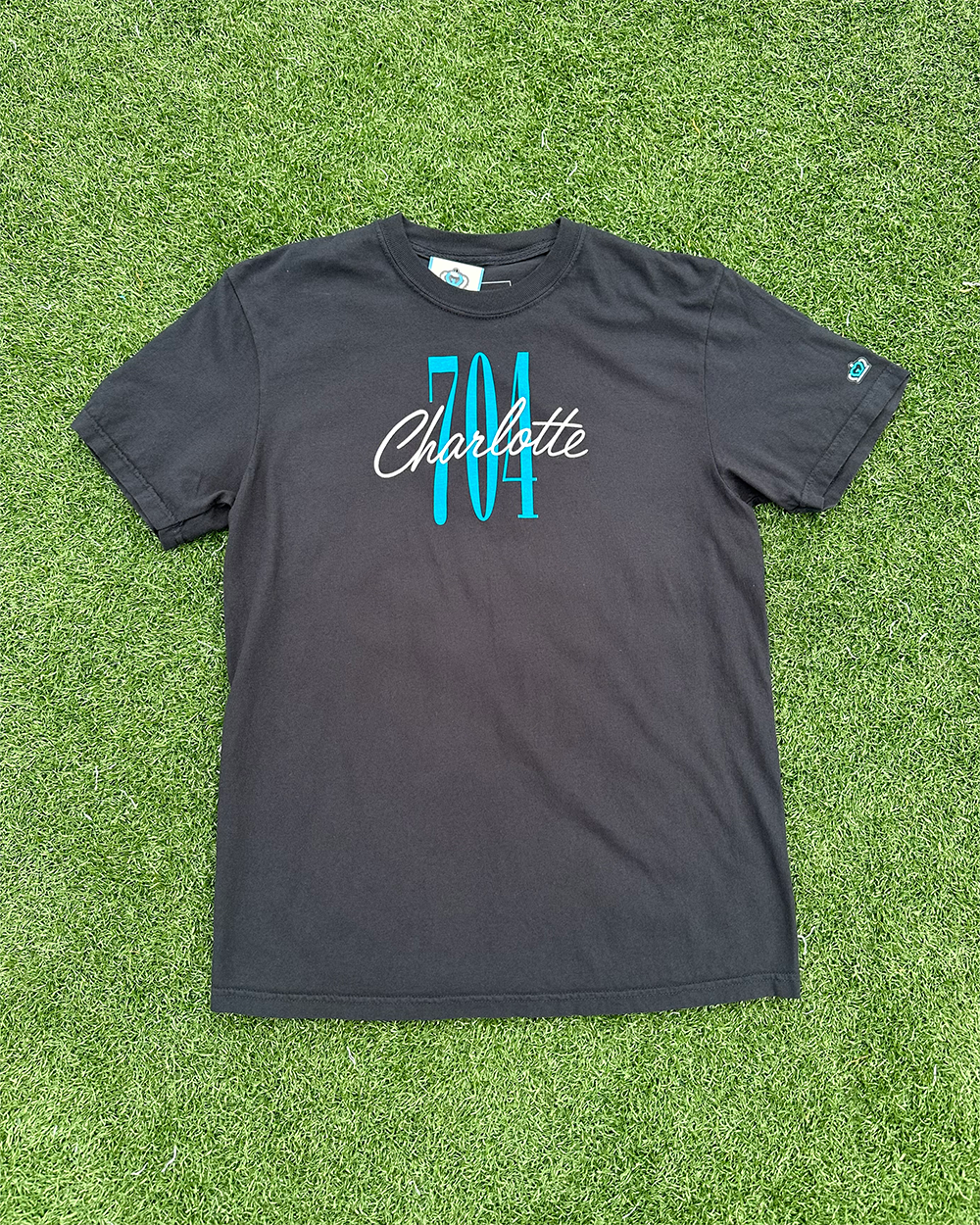 Glory Days Apparel - 704 Charlotte Black T-Shirt