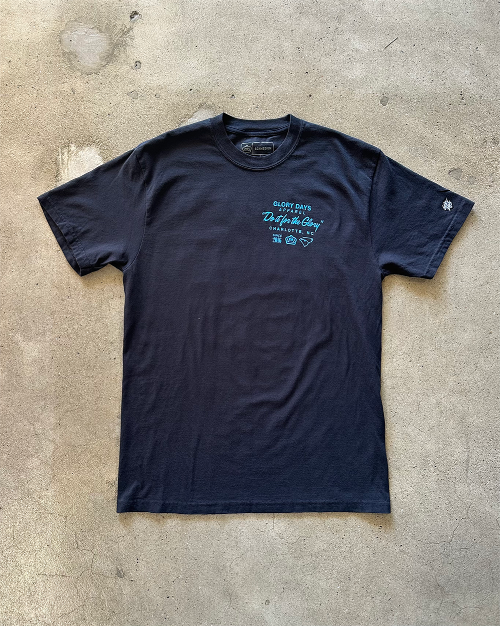 Glory Days Apparel - Beautiful Charlotte Black T-Shirt