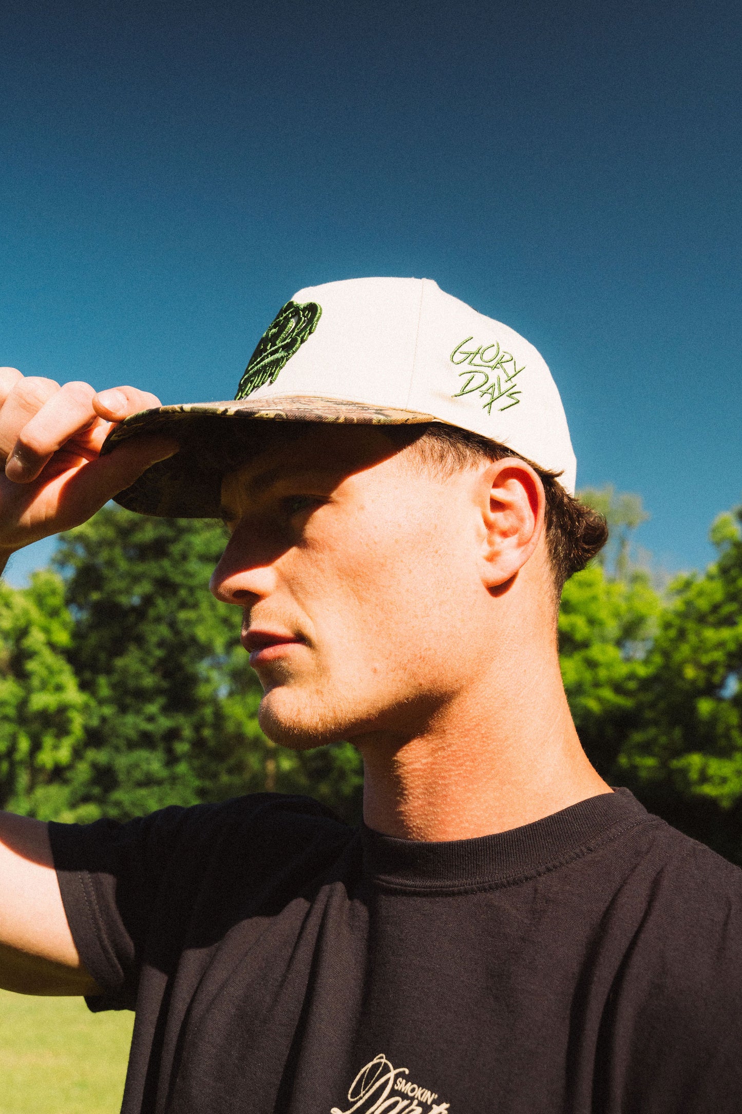 Glory Days Apparel - Camo Glory Days Logo Drip Hat