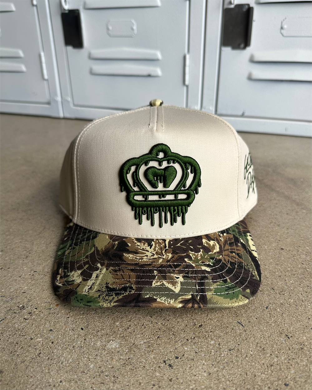 Glory Days Apparel - Camo Glory Days Logo Drip Hat