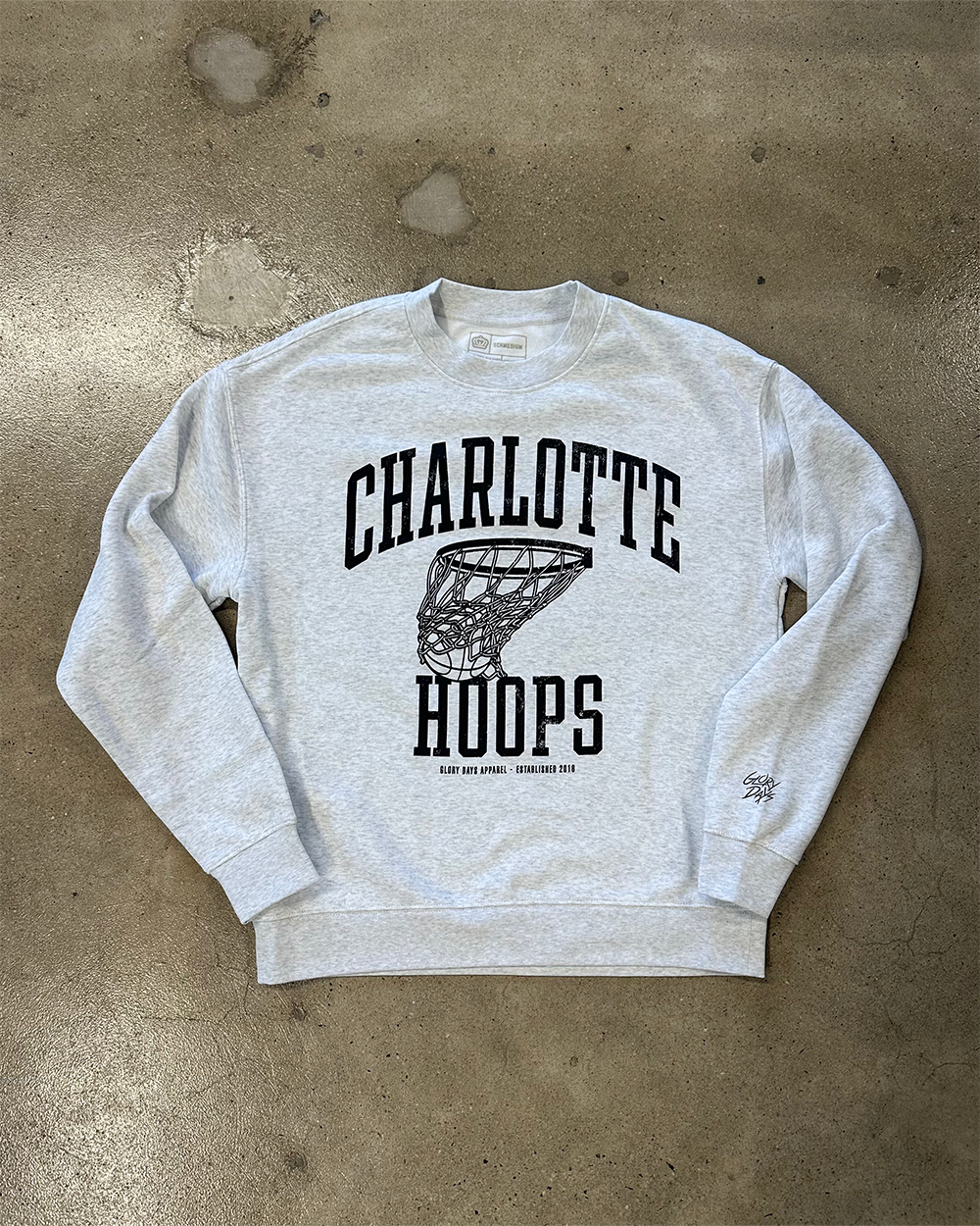 Glory Days Apparel - Vintage Charlotte Hoops Sweatshirt