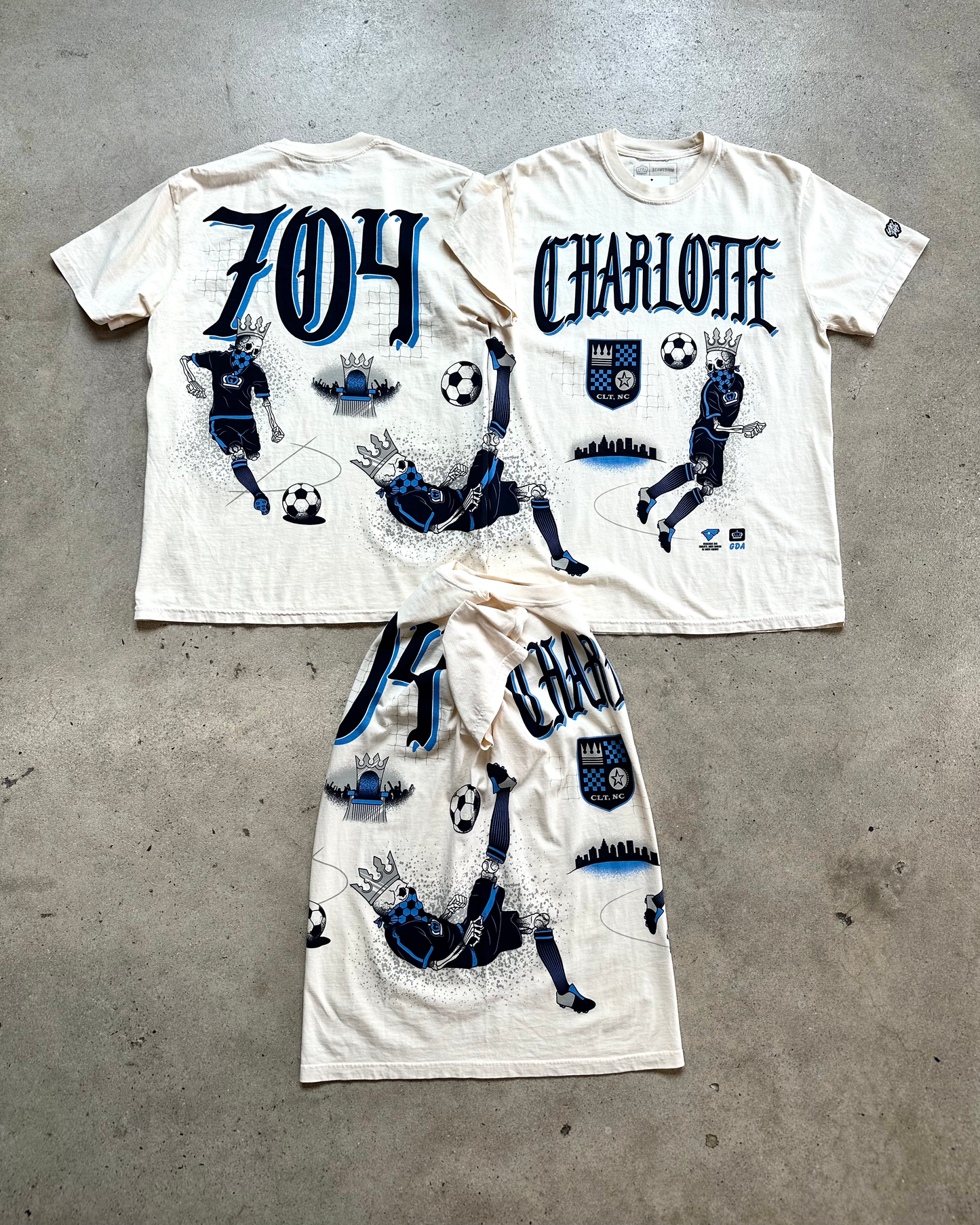 Charlotte soccer shirt