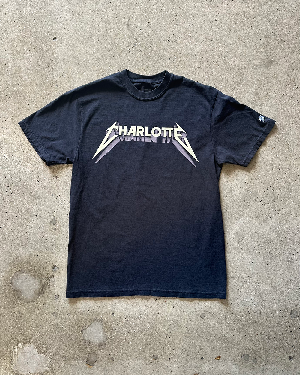 Glory Days Apparel - Charlotte Rocks Black T-Shirt