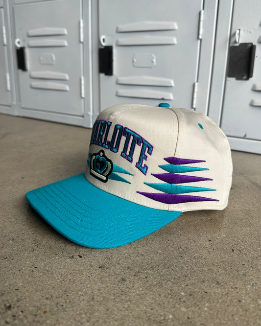 Glory Days Apparel - Teal/Purple Charlotte Gem Hat