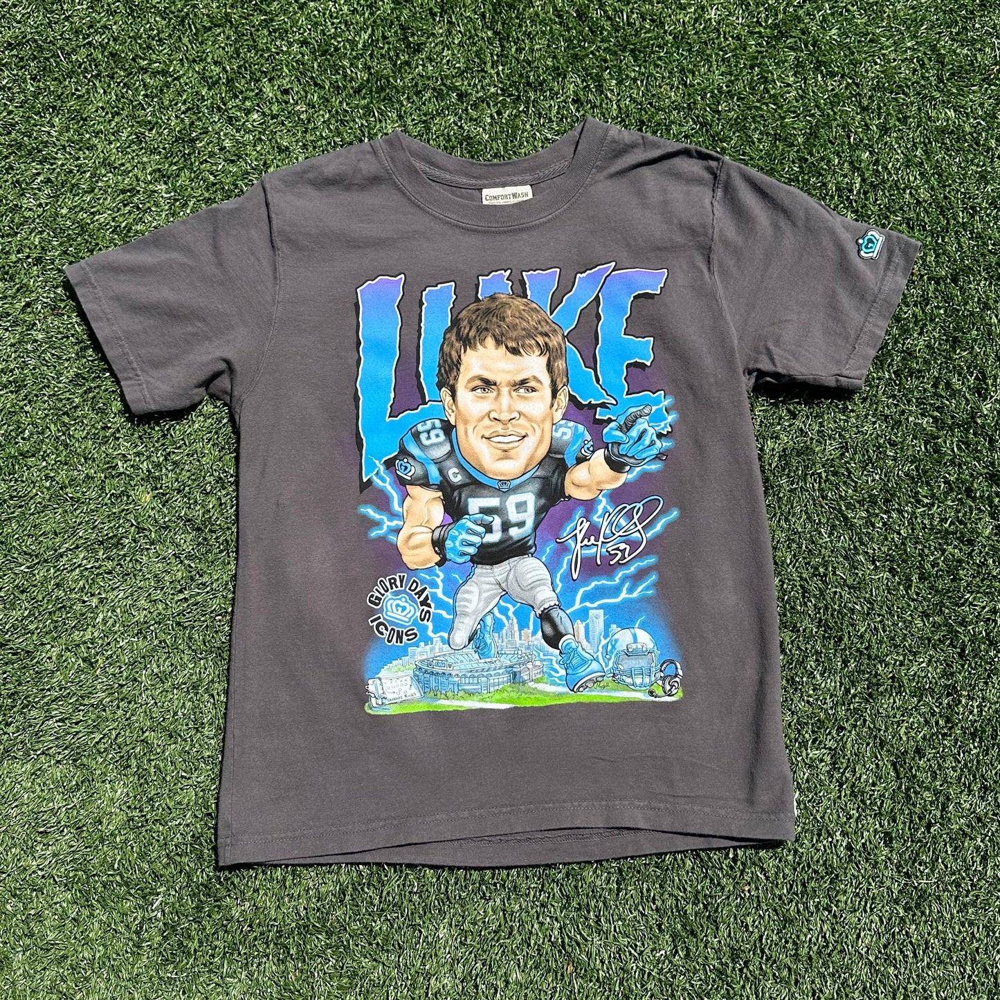 Luke Kuechly x Glory Days Apparel Icons Youth T-Shirt