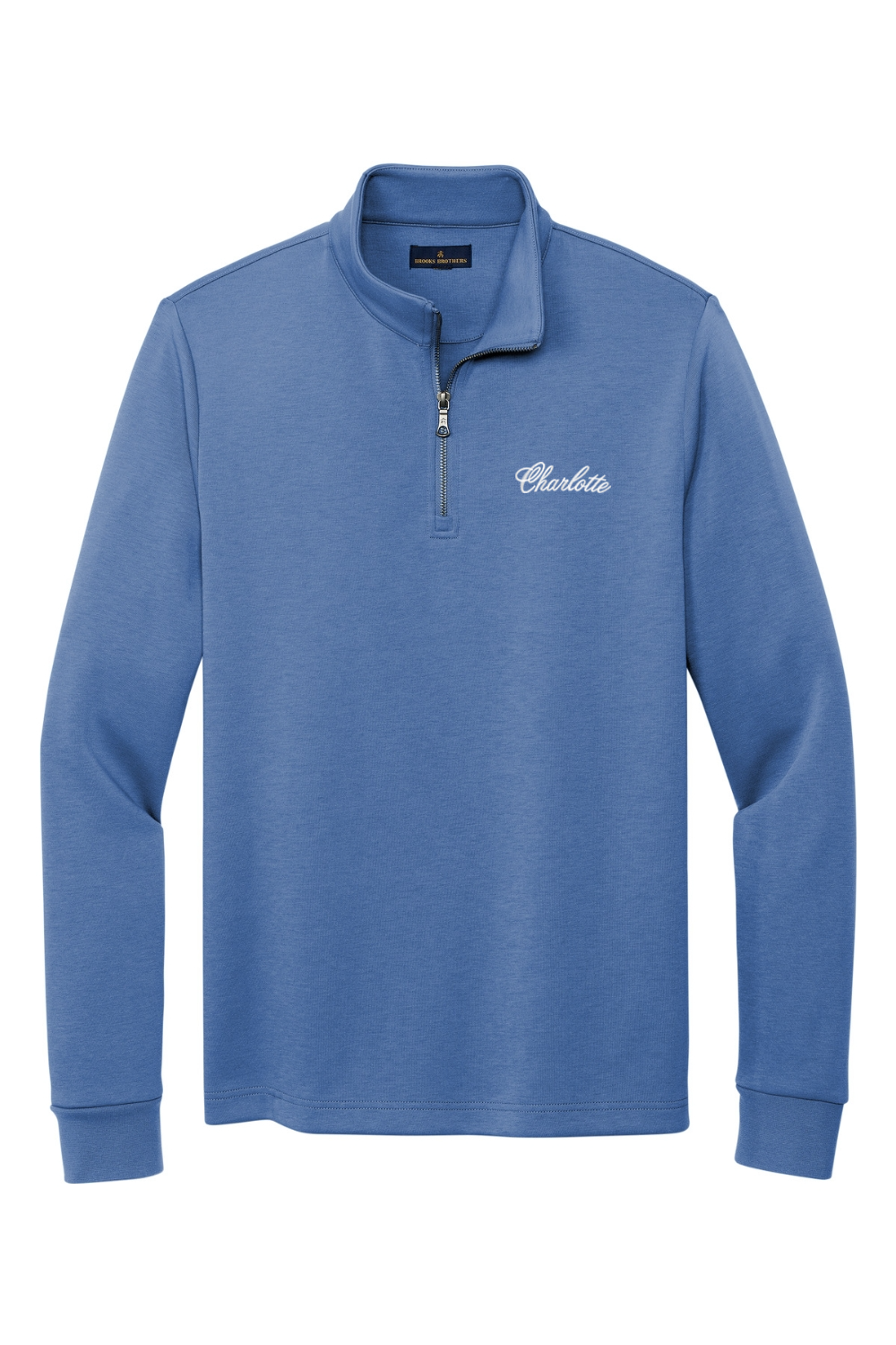 *Custom Online Exclusive* Glory Days Apparel - Brooks Brothers Unisex Embroidered Charlotte Prestige Double-Knit 1/4-Zip