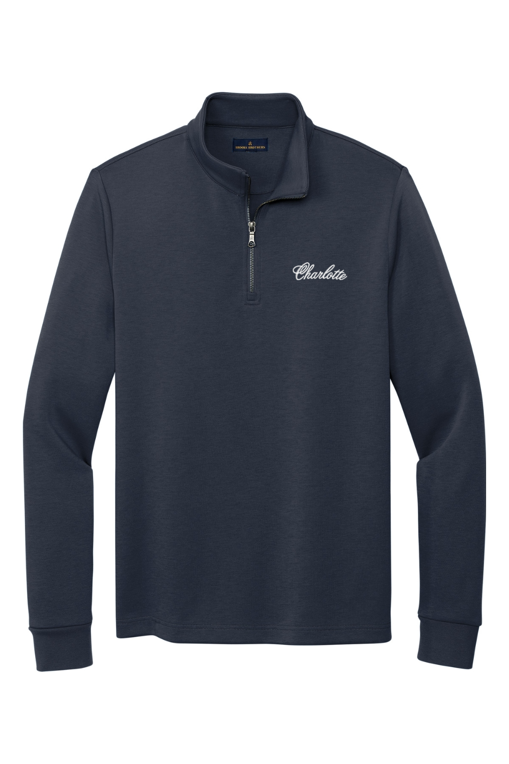 *Custom Online Exclusive* Glory Days Apparel - Brooks Brothers Unisex Embroidered Charlotte Prestige Double-Knit 1/4-Zip