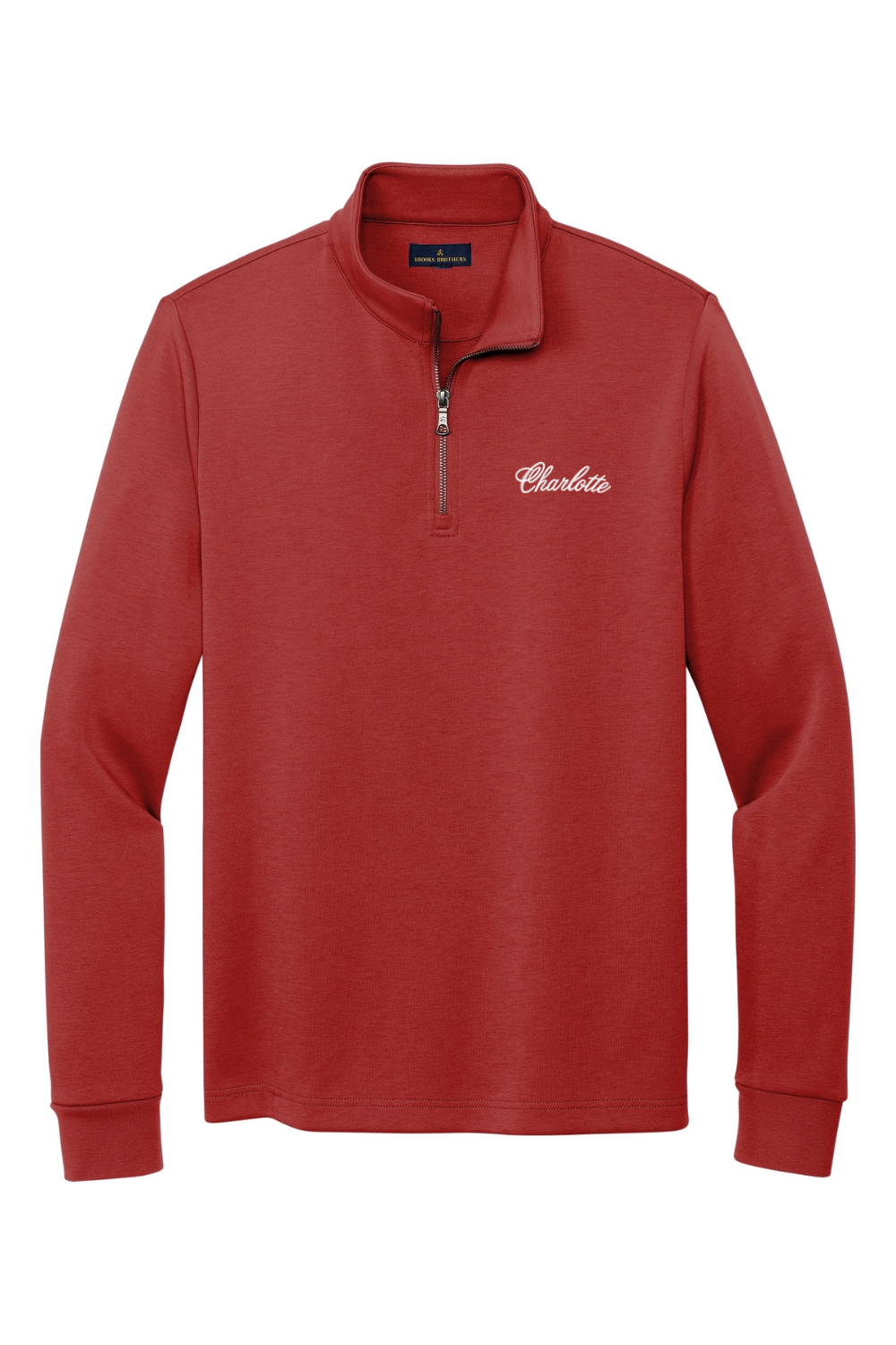 *Custom Online Exclusive* Glory Days Apparel - Brooks Brothers Unisex Embroidered Charlotte Prestige Double-Knit 1/4-Zip