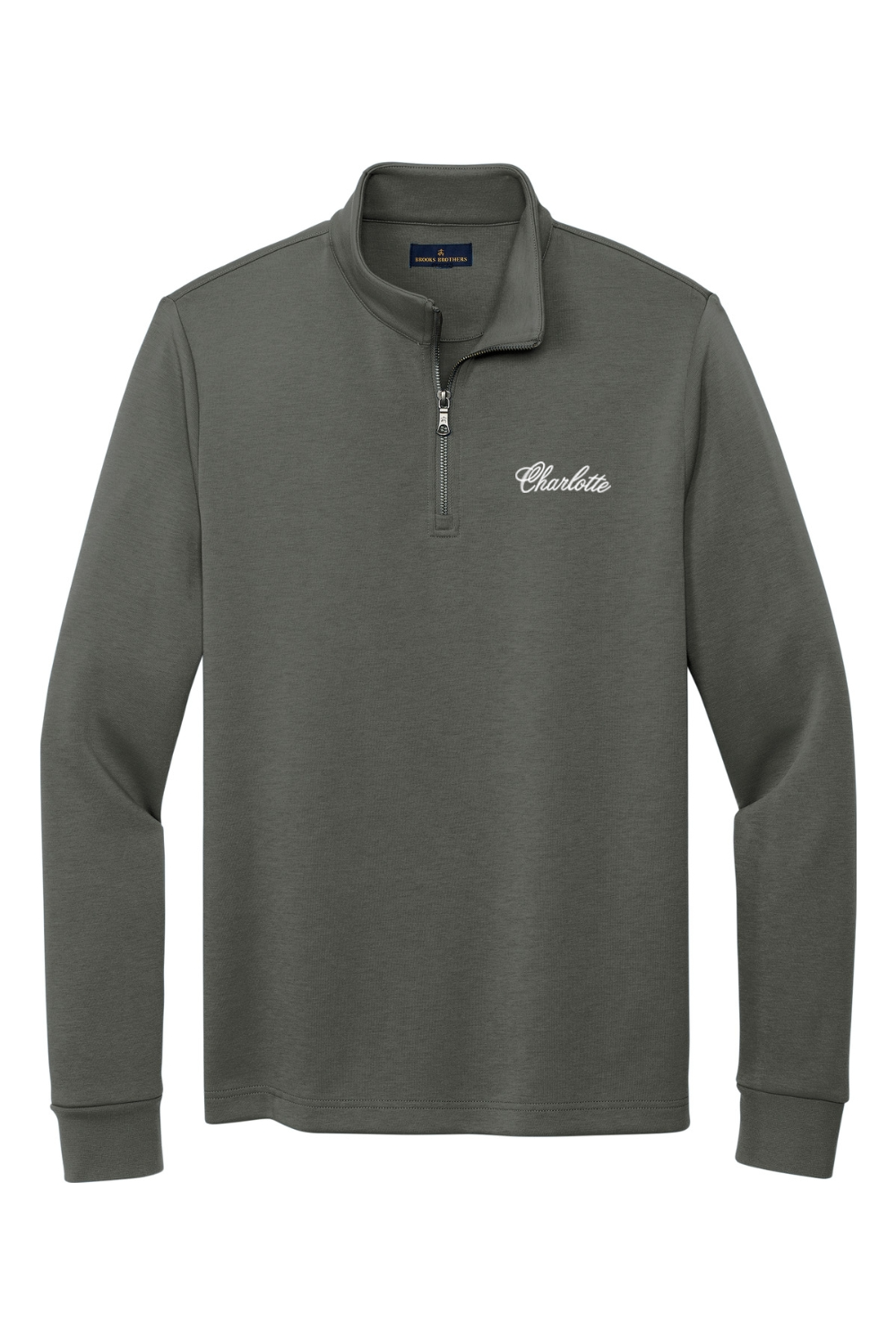 *Custom Online Exclusive* Glory Days Apparel - Brooks Brothers Unisex Embroidered Charlotte Prestige Double-Knit 1/4-Zip
