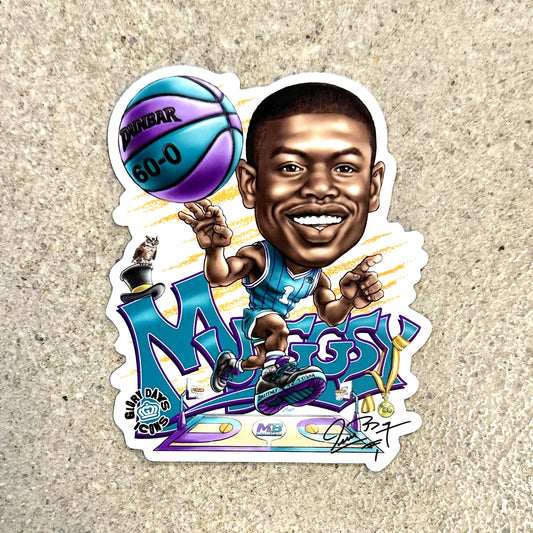 Muggsy Bogues x Glory Days Apparel Icons Sticker