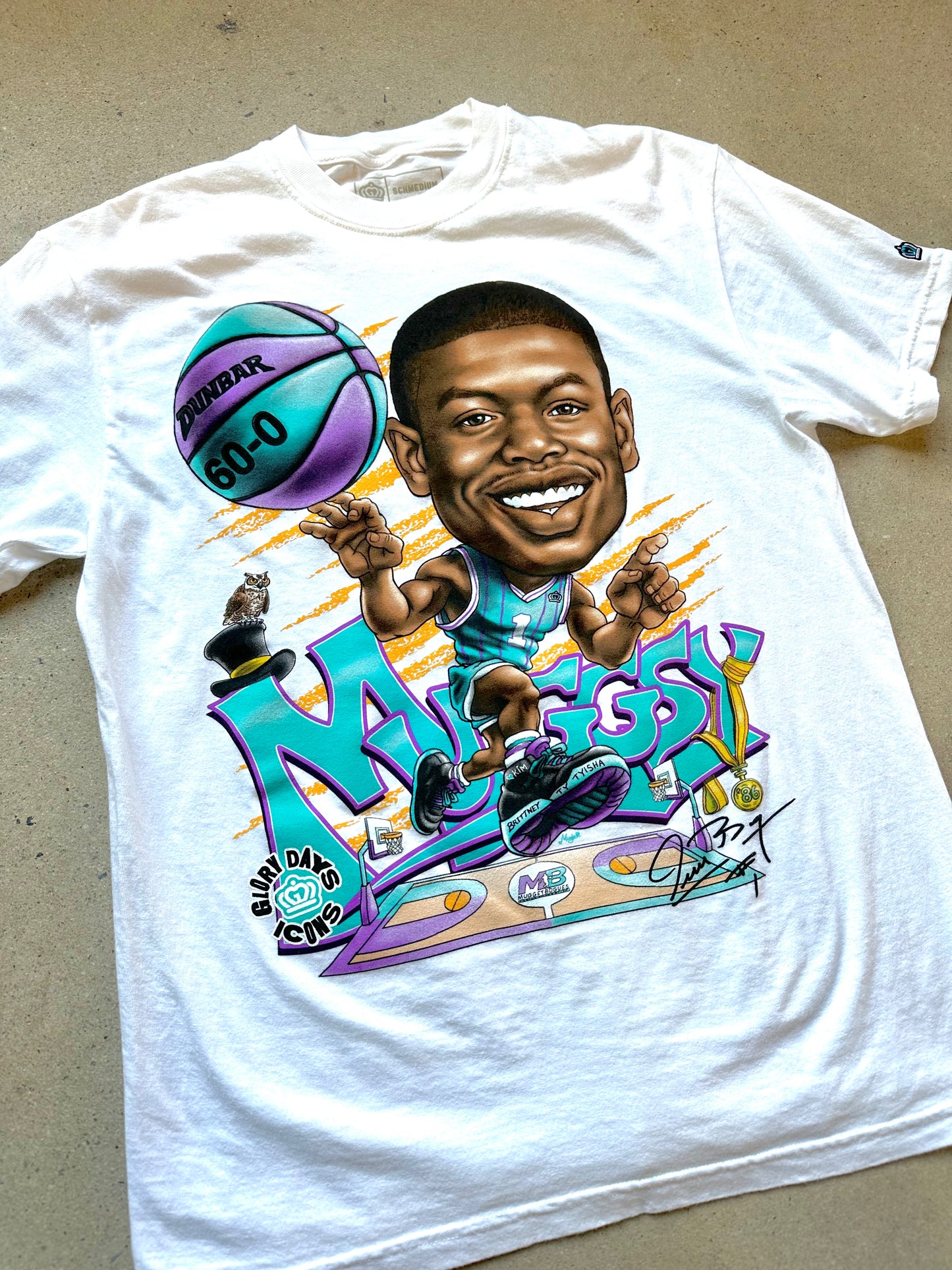 Muggsy Bogues x Glory Days Apparel Icons T-Shirt