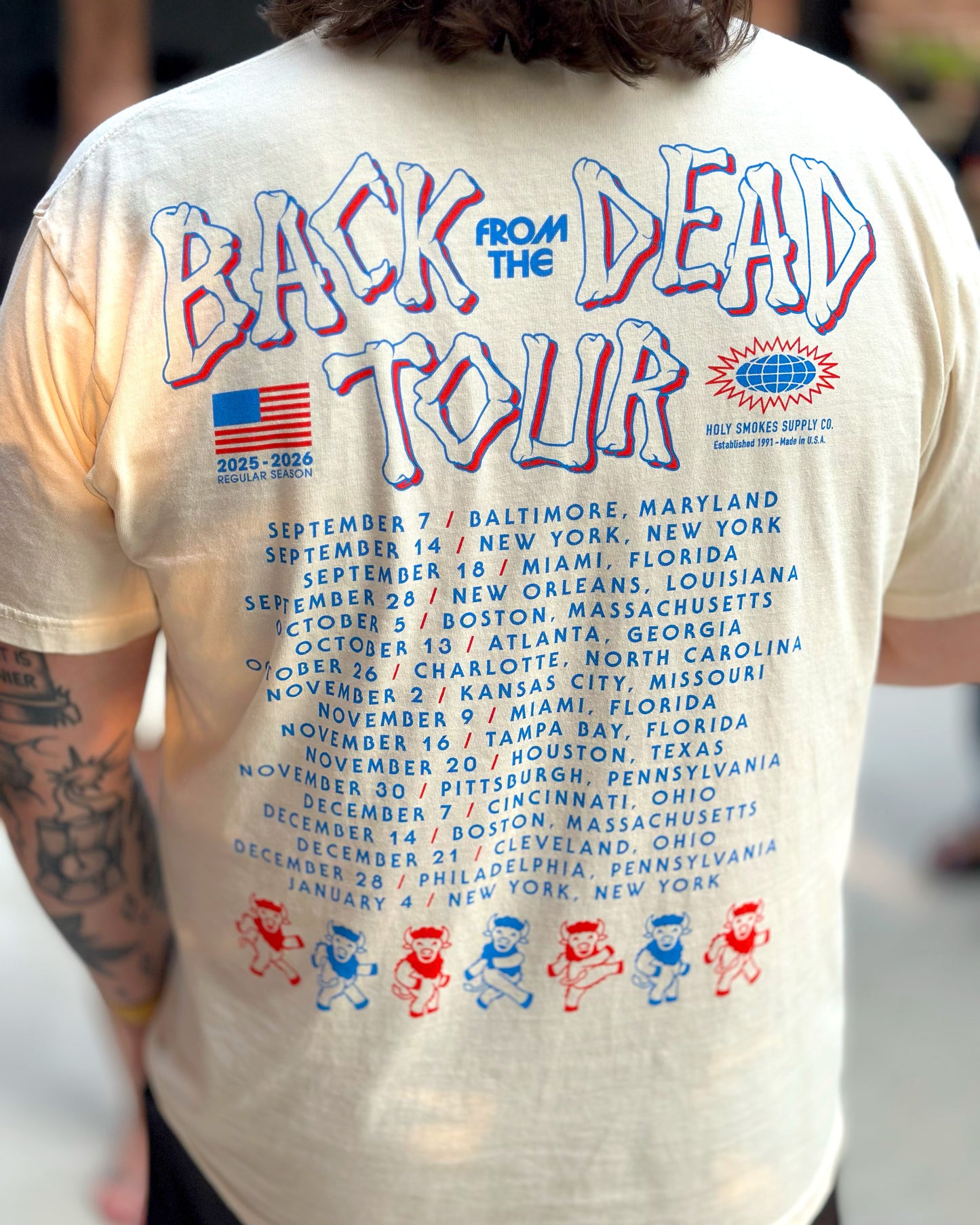Back From The Dead Tour Shirt