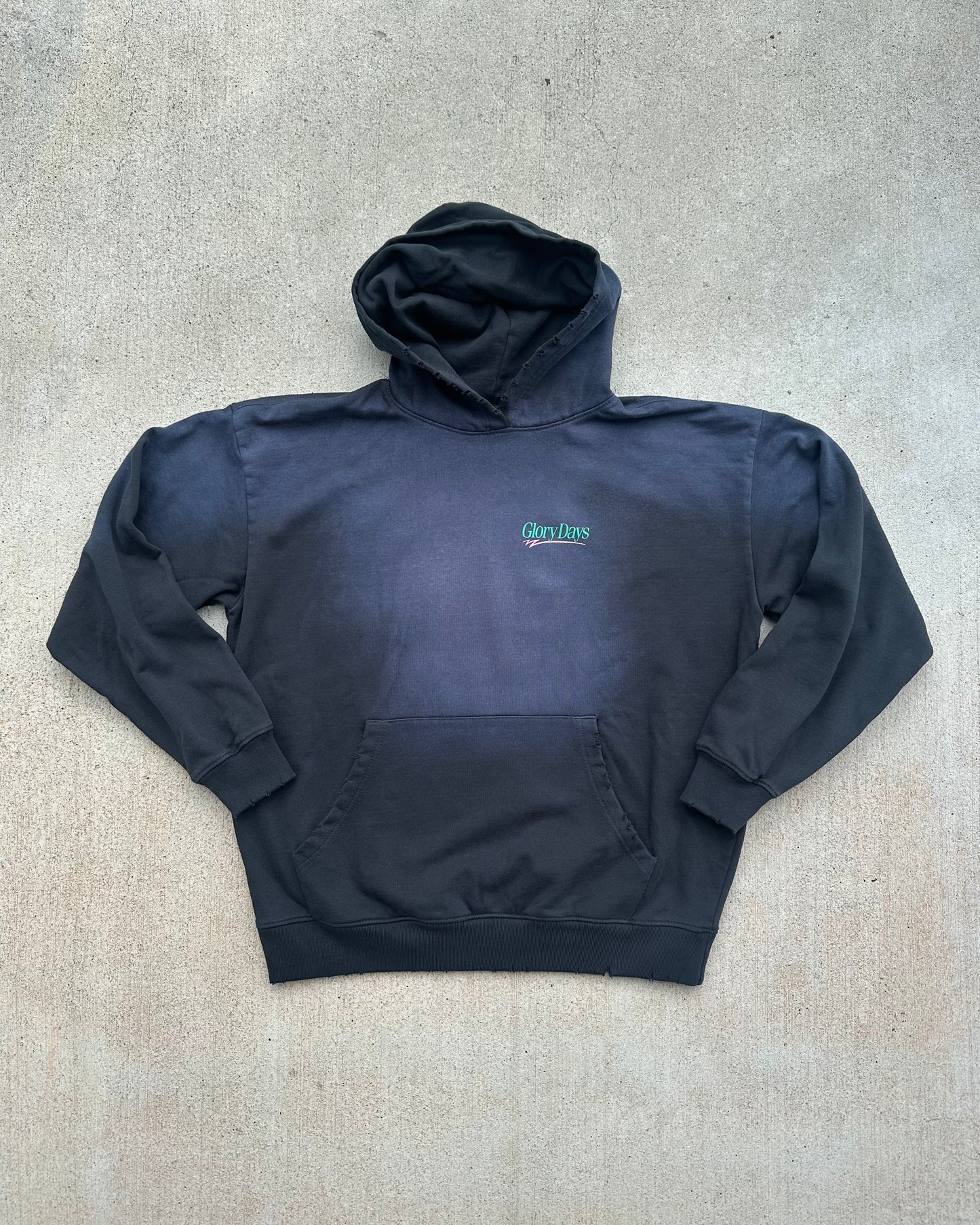 Glory Days Apparel - Glory Days Zag Vintage Faded Hoodie