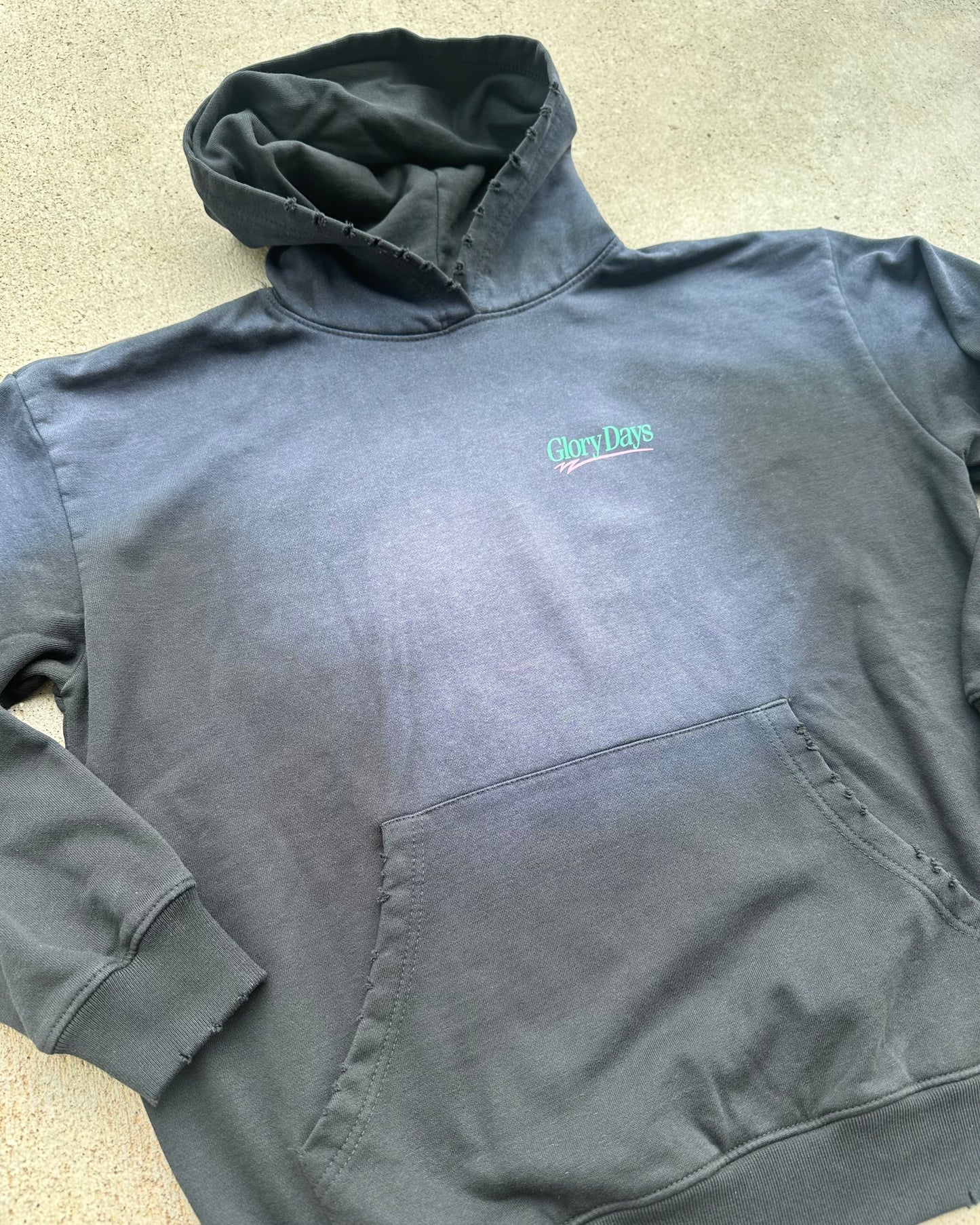 Glory Days Apparel - Glory Days Zag Vintage Faded Hoodie