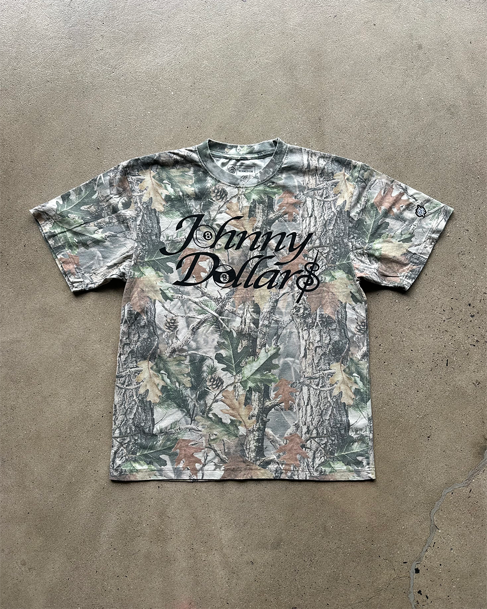 Glory Days Apparel - Johnny Dollars Faded Camo T-Shirt