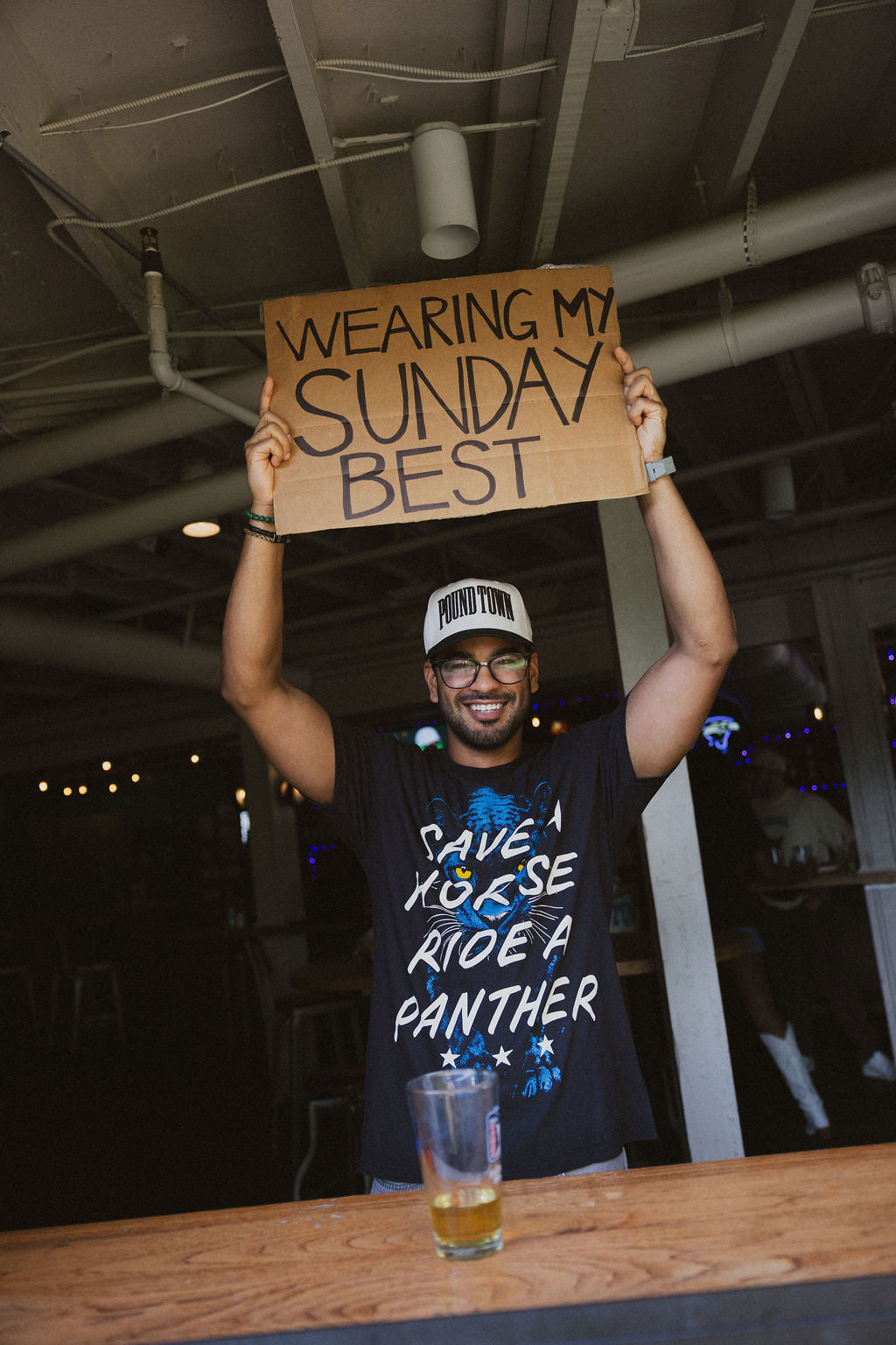 Glory Days Apparel - Save A Horse Ride A Panther T-Shirt