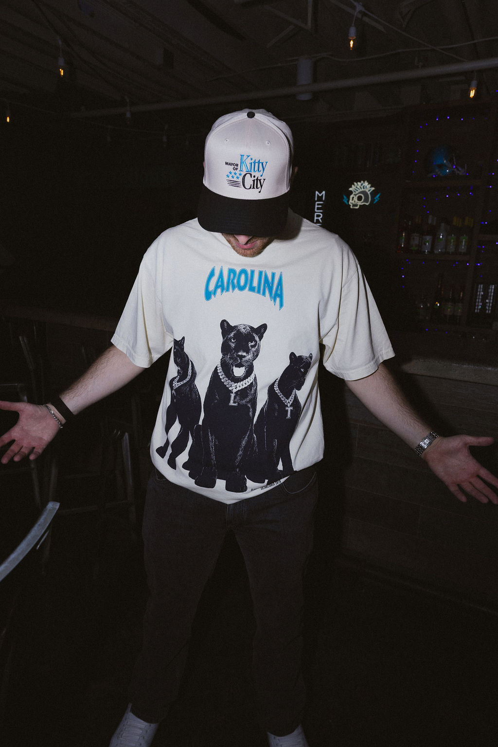 *Limited Edition* Glory Days Apparel - Nuthin' But A Carolina Thang Tour Oversized T-Shirt