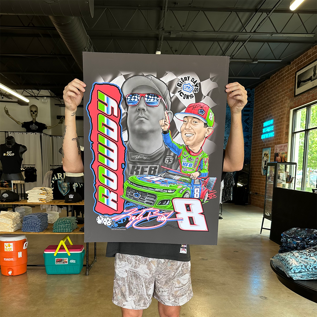 Kyle Busch Poster