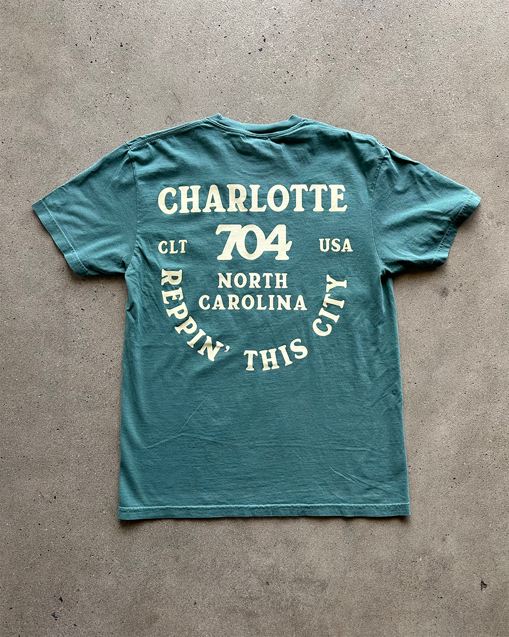 Glory Days Apparel - Reppin' This City Light Green T-Shirt