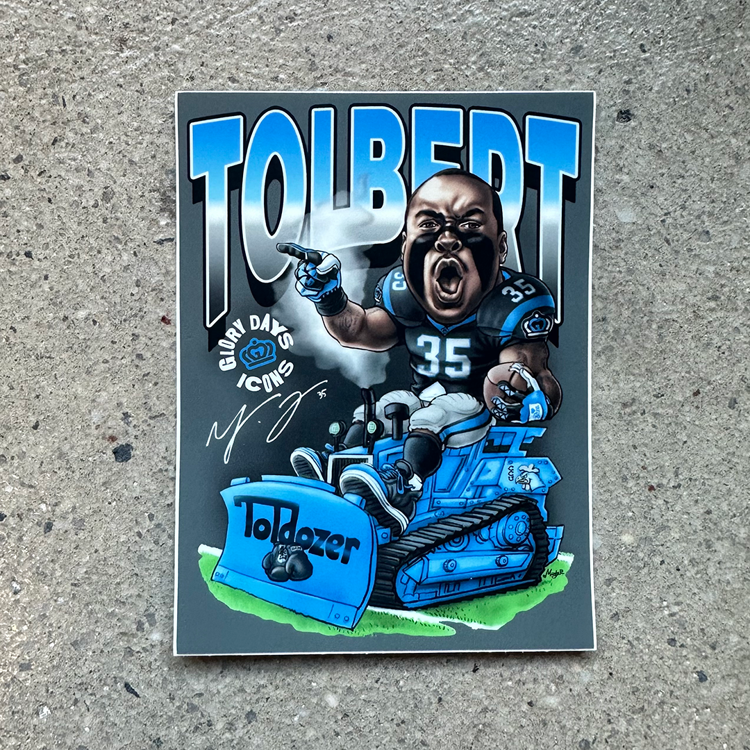 Mike Tolbert x Glory Days Apparel Icons Sticker