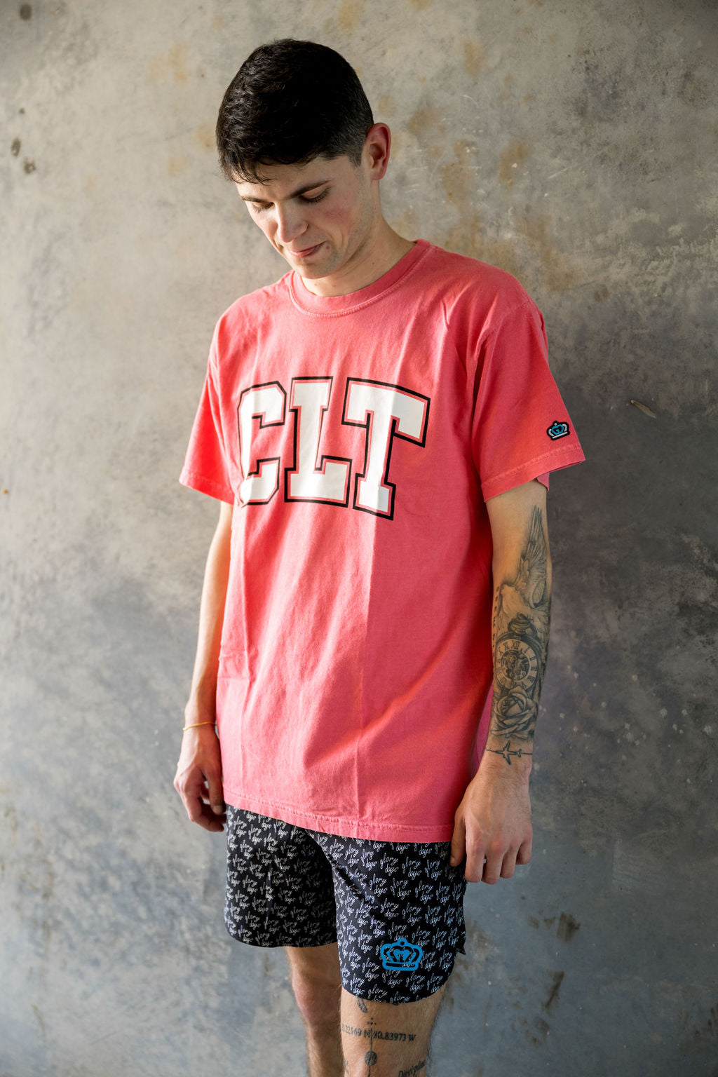 Glory Days Apparel - 5th Year Block CLT Watermelon Burst T-Shirt