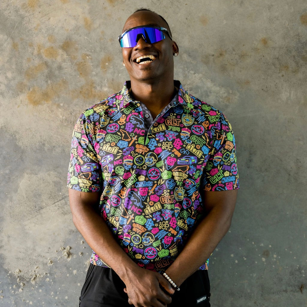Glory Days Apparel - Welcome To Fabulous Charlotte Performance Polo