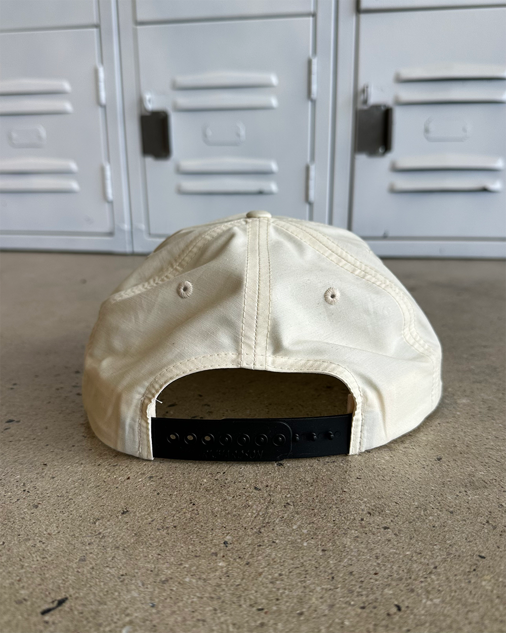 Glory Days Apparel - Dollar$ Ivory/Black Rope Hat
