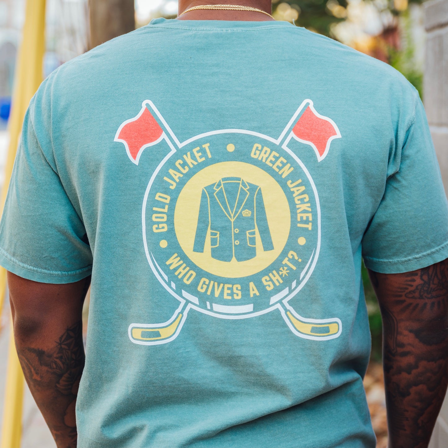 Glory Days Apparel - Gold Jacket T-Shirt