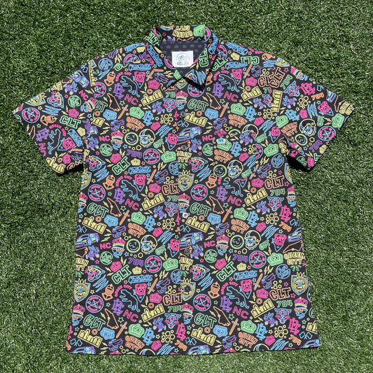 Glory Days Apparel - Welcome To Fabulous Charlotte Button Up Shirt