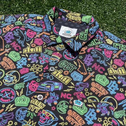 Glory Days Apparel - Welcome To Fabulous Charlotte Button Up Shirt
