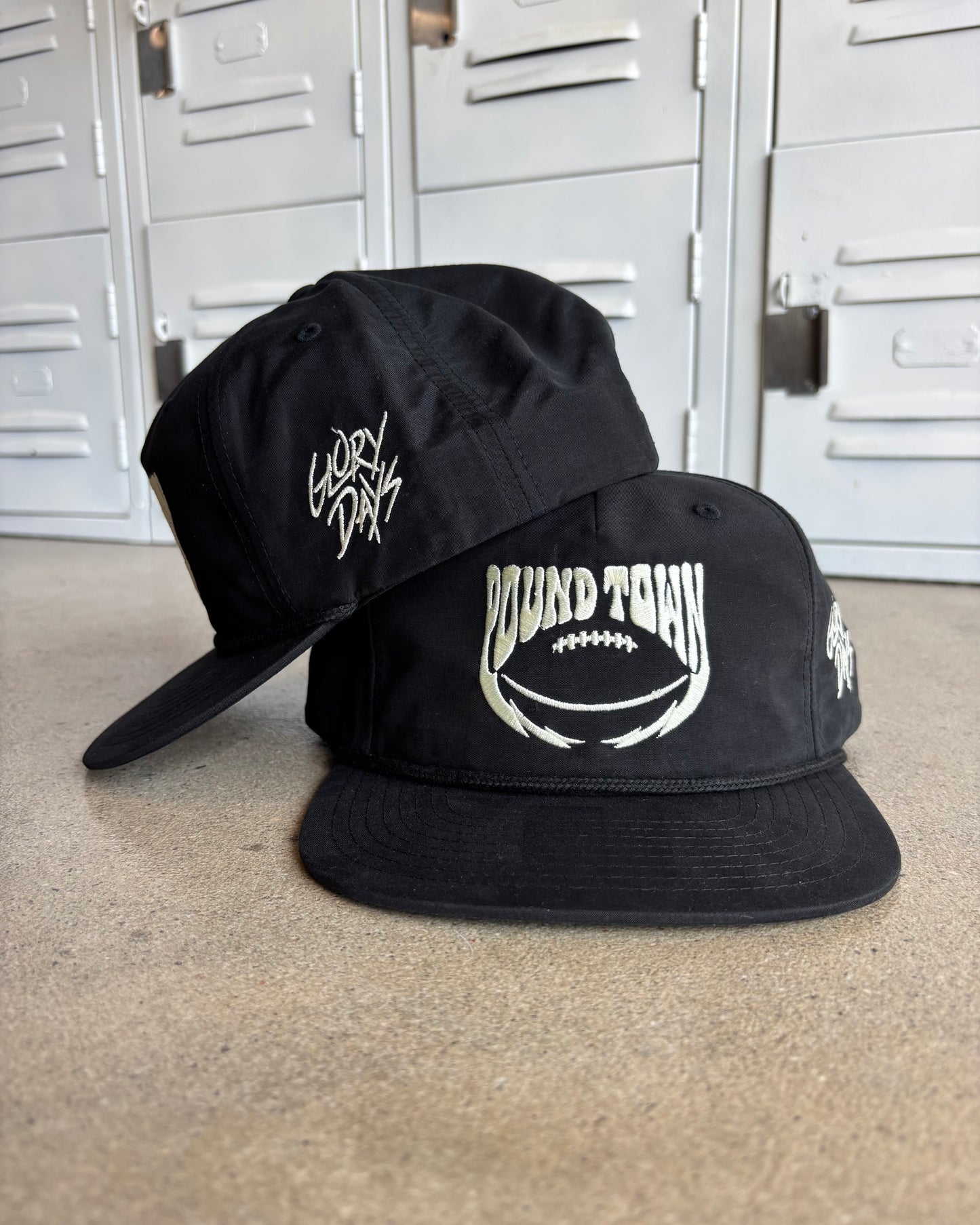 Glory Days Apparel - Grateful Pound Town Black Rope Hat