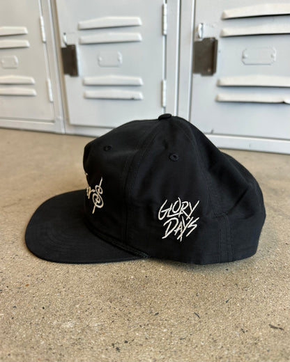 Glory Days Apparel - Dollar$ Black/Black Rope Hat