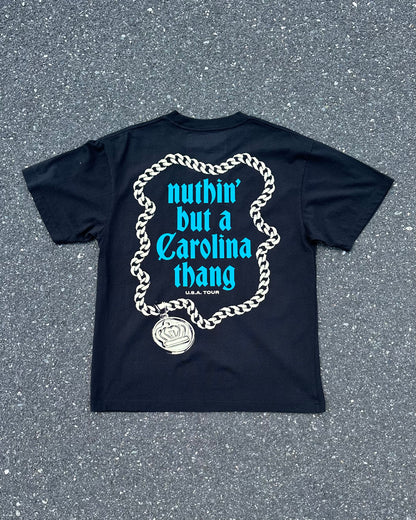 Glory Days Apparel - Black Nuthin' But A Carolina Thang Oversized T-Shirt