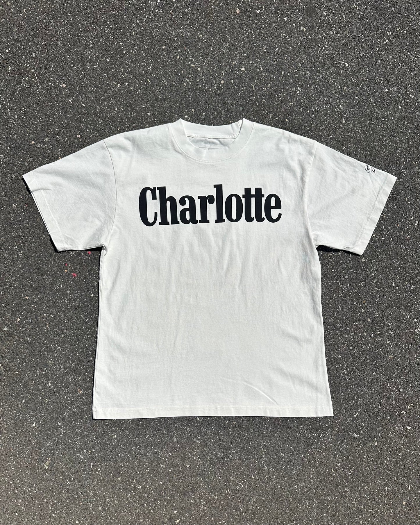 Glory Days Apparel - Charlotte Smoke ‘Em Off White Heavy Tee