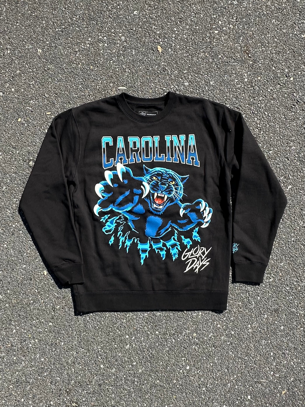 Glory Days Apparel - Football Bustin' Through Sweatshirt