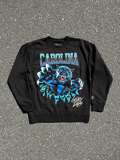 Glory Days Apparel - Football Bustin' Through Sweatshirt