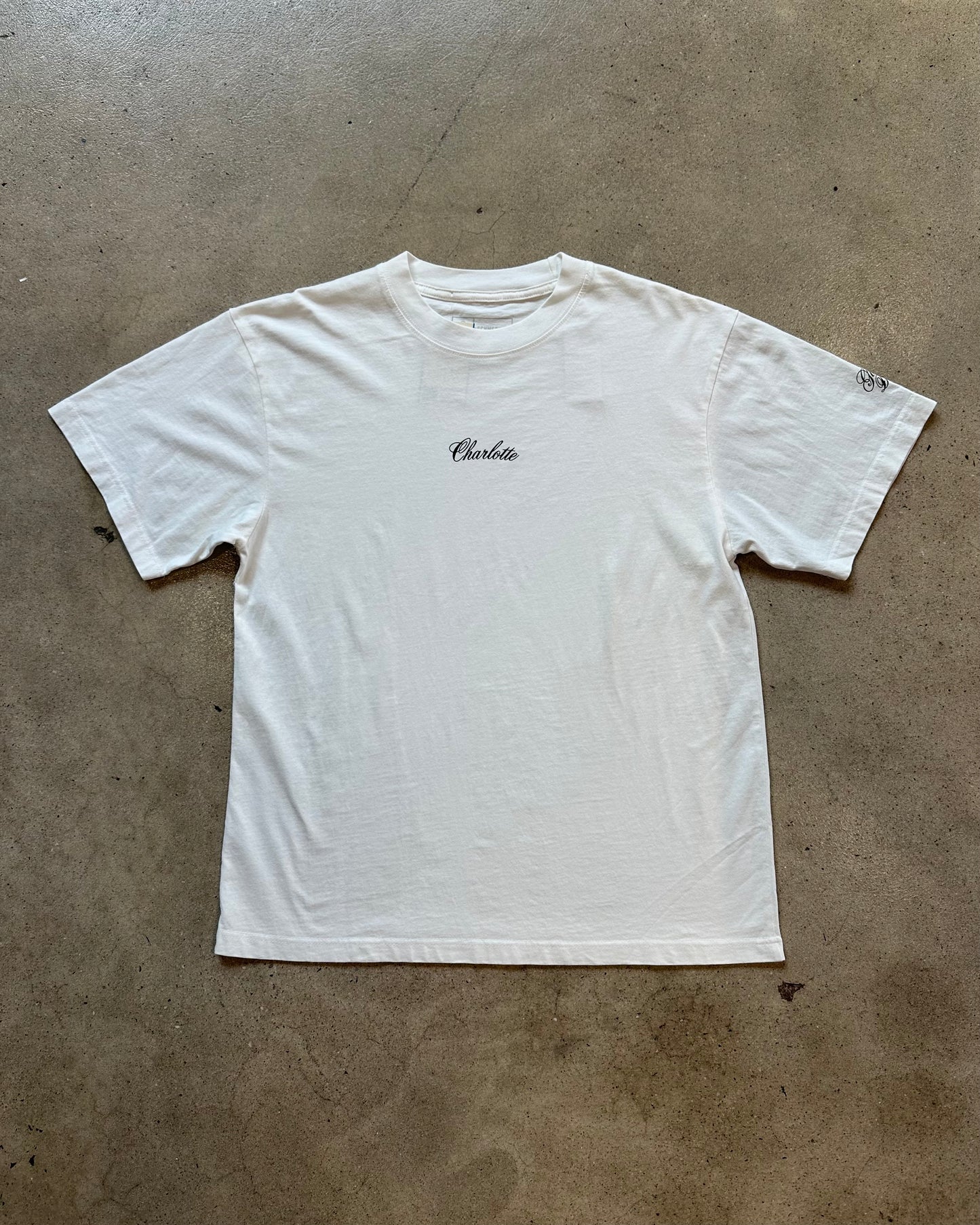 Glory Days Apparel - Off White Charlotte Prestige Oversized T-Shirt