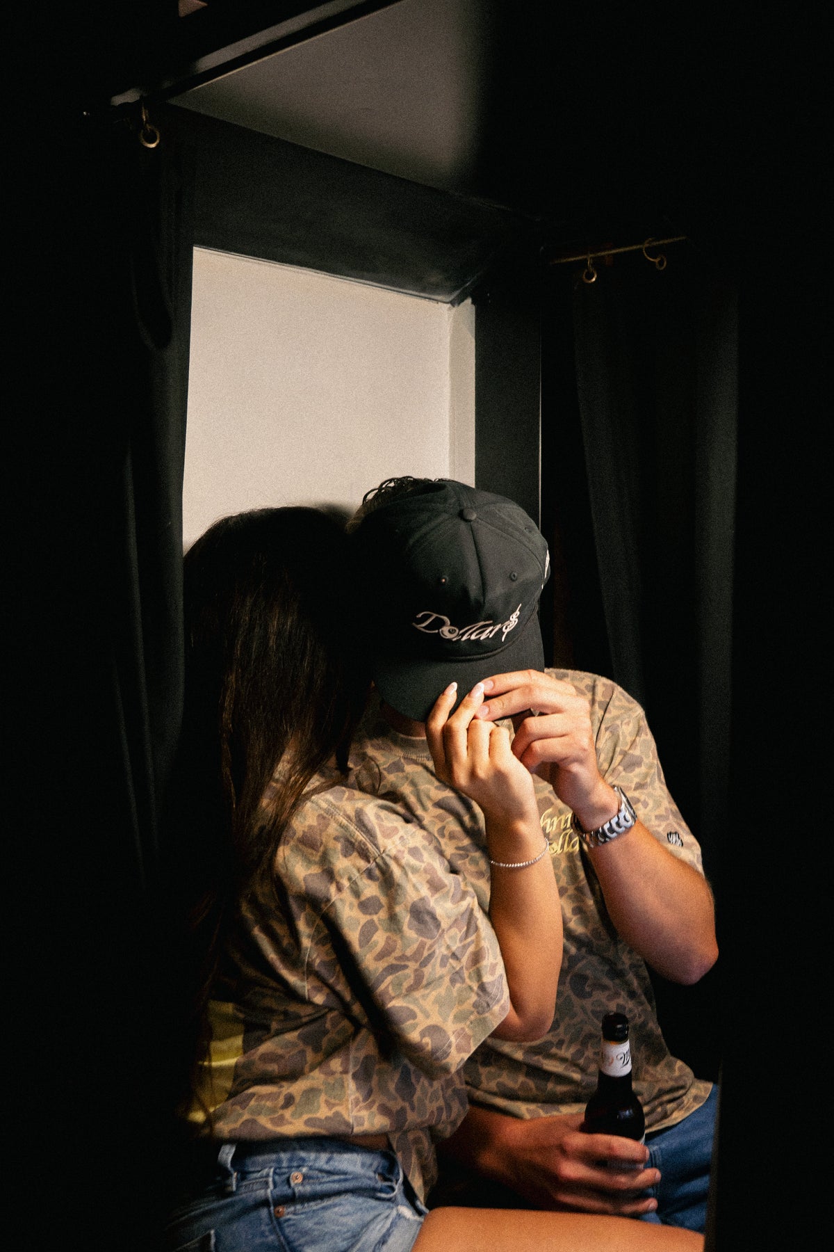 Glory Days Apparel - Dollar$ Black/Black Rope Hat