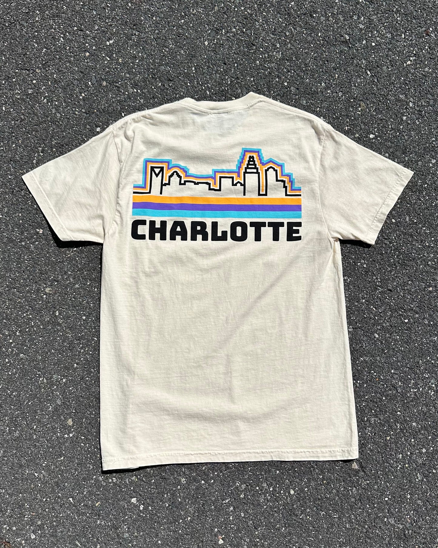 Glory Days Apparel - GD's Charlotte Ivory T-Shirt