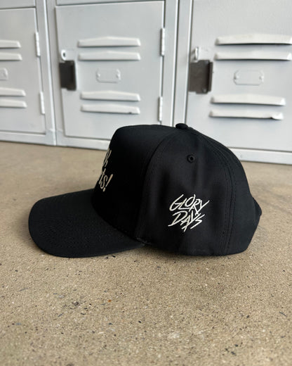Glory Days Apparel - Yay Sports! Black Hat