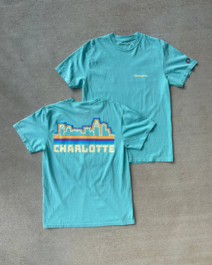 Glory Days Apparel - GD's Charlotte Teal T-Shirt