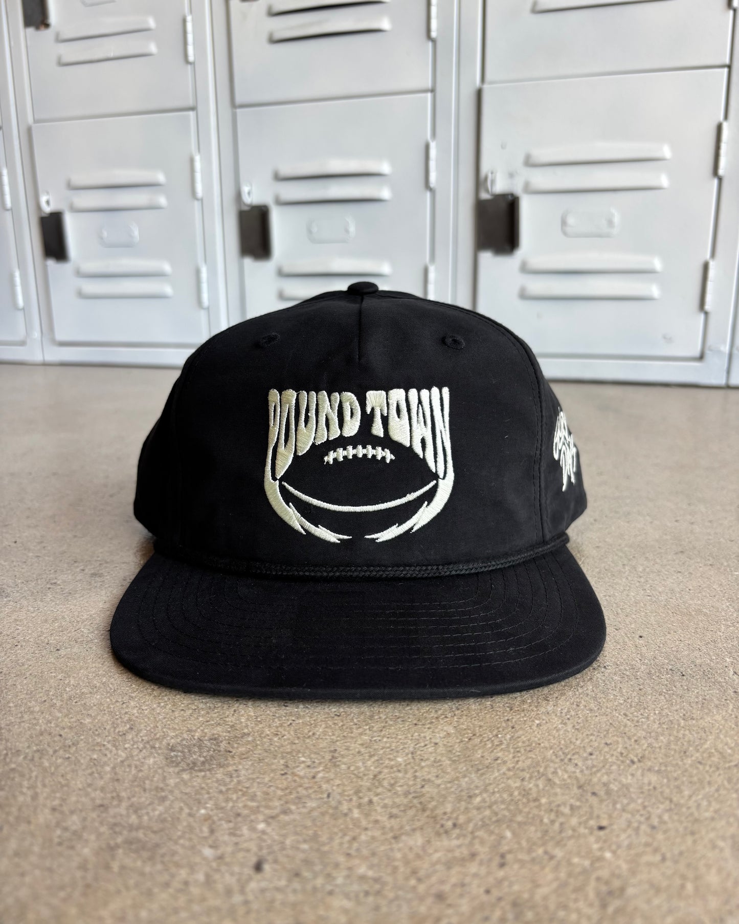 Glory Days Apparel - Grateful Pound Town Black Rope Hat