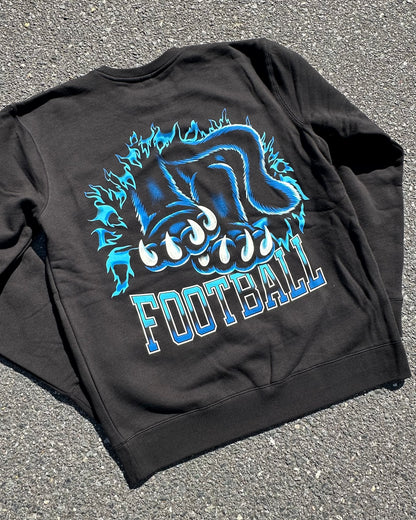 Glory Days Apparel - Football Bustin' Through Sweatshirt