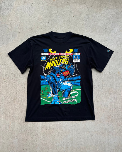 *LOCKED IN THE VAULT* Glory Days Apparel X Joe Bello - Mint Street Maulers Oversized Heavy T-Shirt