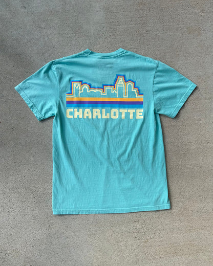 Glory Days Apparel - GD's Charlotte Teal T-Shirt